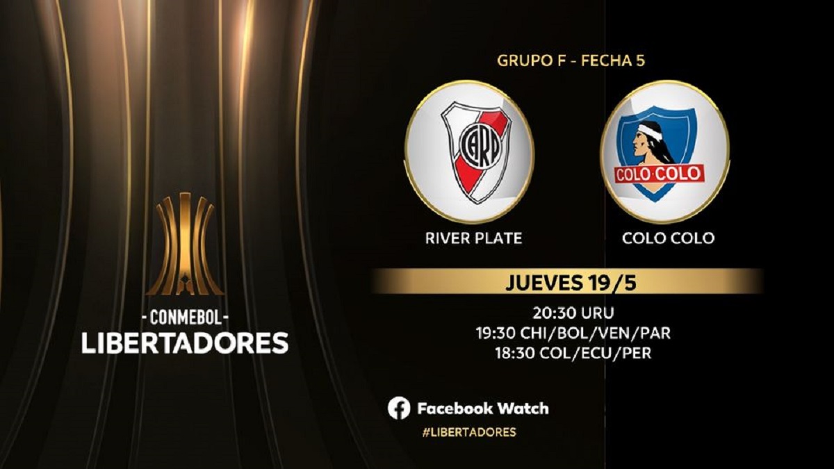 ver Colo Colo River Plate en vivo gratis facebook